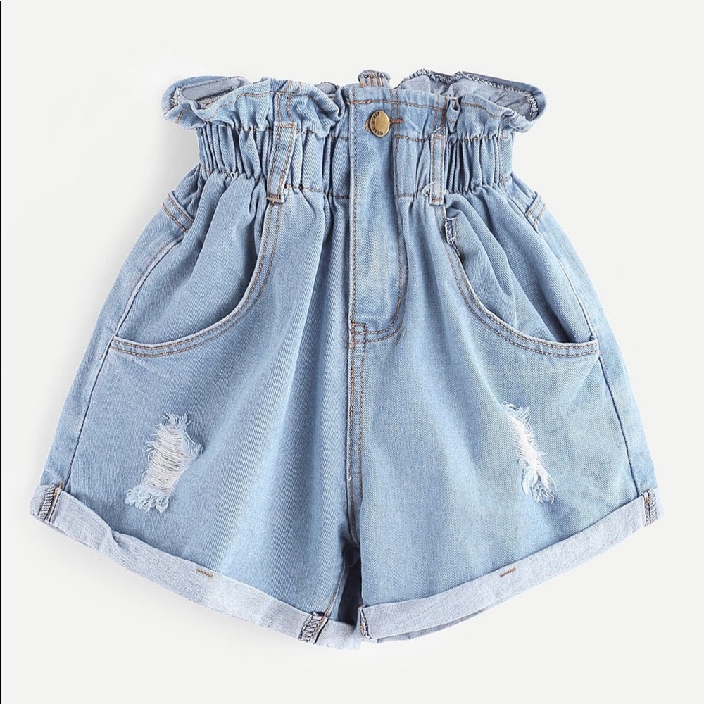 High wasted shorts